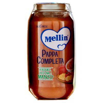 Pappa Completa Verdure Pastina E Manzo Mellin g 250x2
