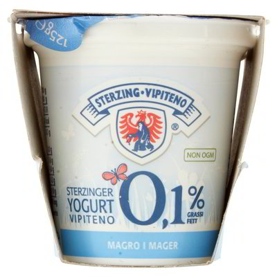 Yogurt Magro Alla Vaniglia Sterzing Vipiteno 0,1% Grassi g 125x2