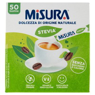 Dolcificante Stevia 100 compresse Misura - D'Ambros Ipermercato