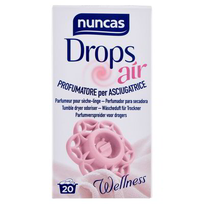 Profumatore Per Asciugatrice Wellnes Nuncas Drops Air g 18, 20