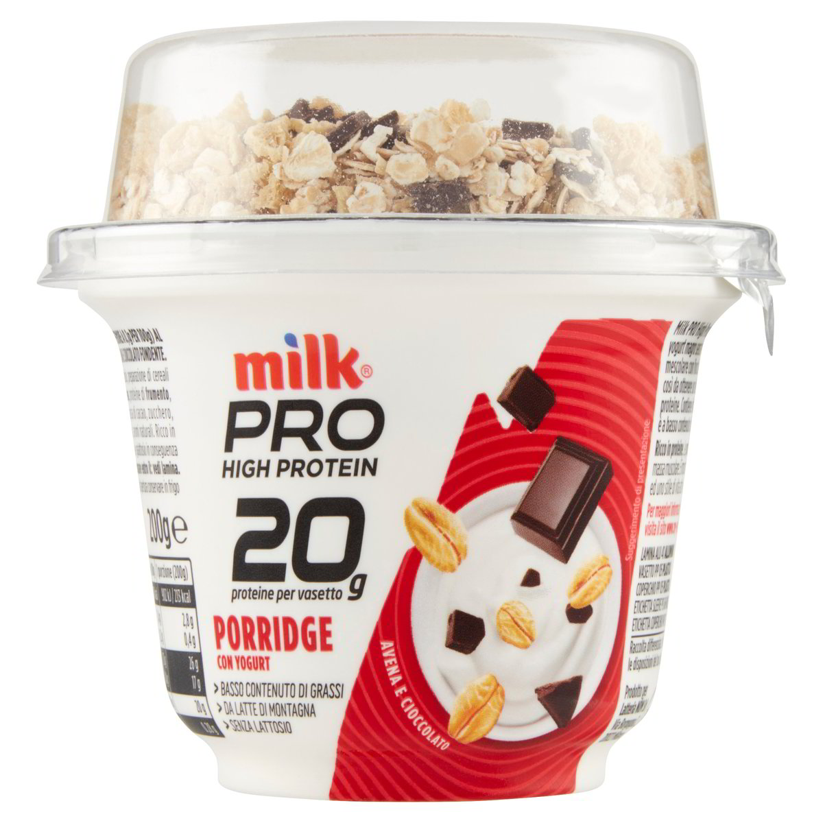 Porridge Con Yogurt Avena E Cioccolato Milk Pro High Protein g 200 Iperal Spesa Online