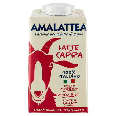 Latte Di Capra Parzialmente Scremato Amalattea ml 500