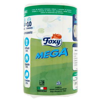 Carta Igienica Mega Foxy 4 Rotoli