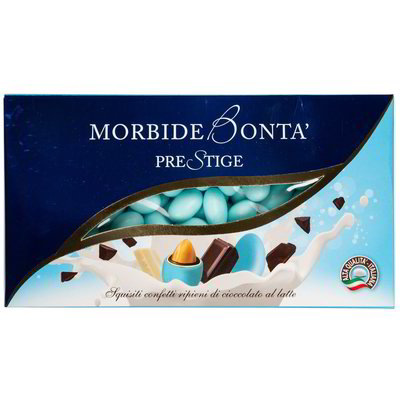Confetti Azzurri Ripieni Di Cioccolato Al Latte Prestige Morbide