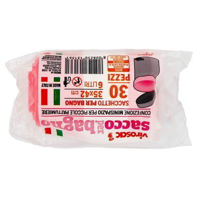 30 Sacchi Spazzatura Rosa, Profumati 35x45 cm, Sacco Immondizia Bagno