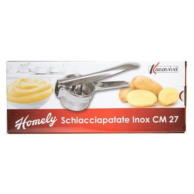 Schiacciapatate In Acciaio Schiacciapatate Acciaio Inox - Schiaccia Patate E Verdure Per Purea Utensile Per Purea E Verdure