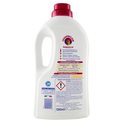 Detersivo Liquido Marsiglia Chanteclair ml 1260, 28 Lavaggi