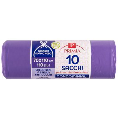 Sacchi Spazzatura Viola 110 Litri - Plastica PE-LD 70x110 Cm - Confezione Da 100 Sacchetti - Foto 10